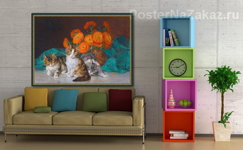 Модульная картина Котята