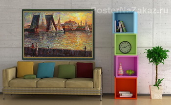 Модульная картина Белые Ночи