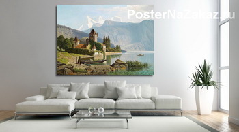 Модульная картина Вид на замок