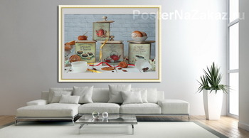 Модульная картина Чай Вам или кофе?