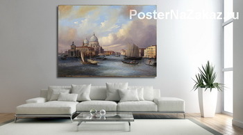 Модульная картина У входа в Гранд-Канал и церкви Салют