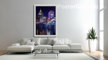 Модульная картина Ночь зажигает огни