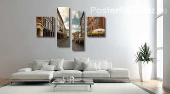 Модульная картина Рига