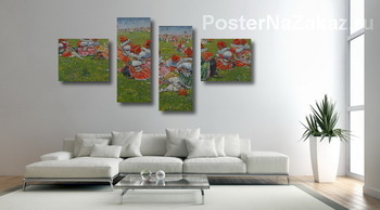 Модульная картина Паломничество в Санкт-Энтони