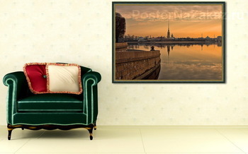 Модульная картина Петропавловская крепость