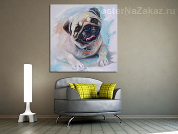 Модульная картина Думай о хорошем!