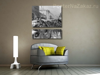 Модульная картина Рынок в Китай-городе