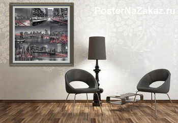 Модульная картина Виды Нью Йорка