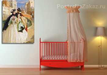 Модульная картина Венецианский карнавал, 1927