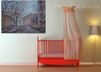Модульная картина Большой Левшинский переулок