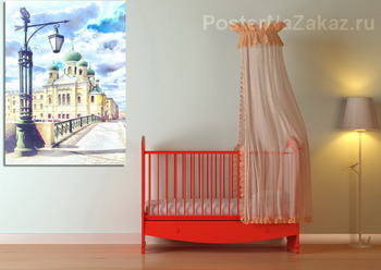 Модульная картина Петербургские акварели