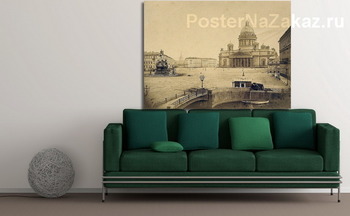 Модульная картина Санкт петербург 19 век