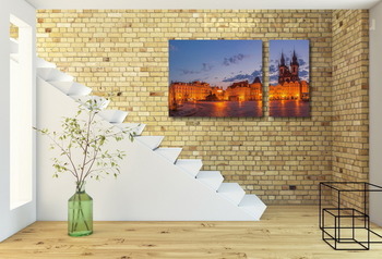 Модульная картина Ранним утром