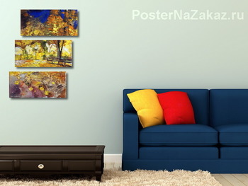 Модульная картина Сквер Бунина