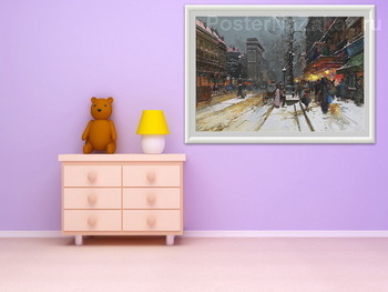 Модульная картина Ворота Сен-Дени, Париж