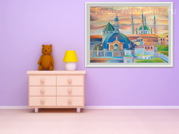 Модульная картина Казанский кремль