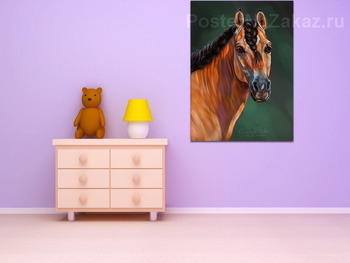 Модульная картина Лошадь