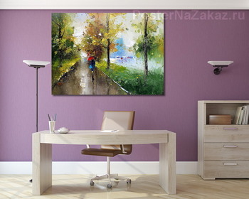 Модульная картина Проспект