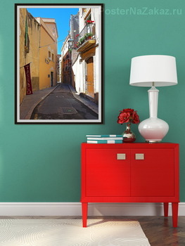 Модульная картина Старые улочки европейских городов
