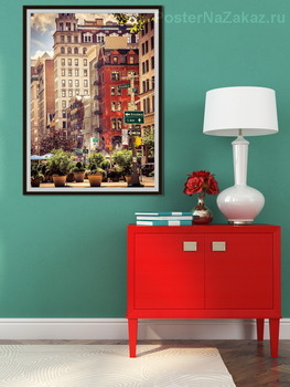 Модульная картина New york broadway
