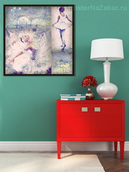 Модульная картина Балет в Москве