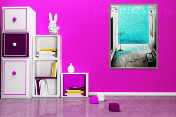 Модульная картина Живу у моря