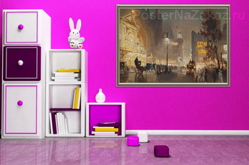 Модульная картина Империя, площадь Лестера