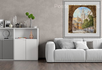 Модульная картина Барселона