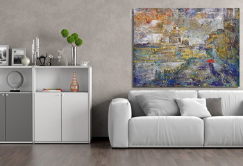 Модульная картина Золотой Санкт-Петербург