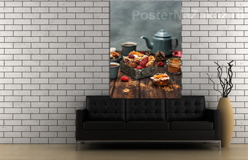 Модульная картина Кексы к чаю