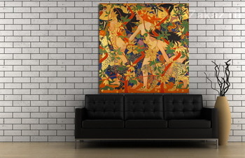 Модульная картина Охота