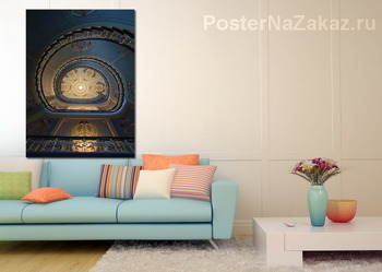 Модульная картина лестница 