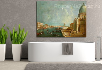 Модульная картина Вход в Большой канал, Венеция