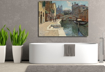 Модульная картина Канал в венеции
