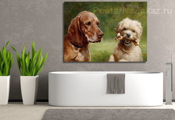 Модульная картина Философ и Циник