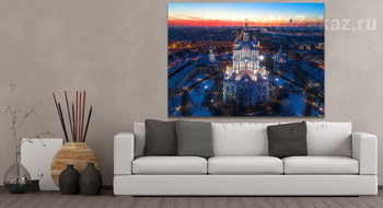 Модульная картина Смольный собор