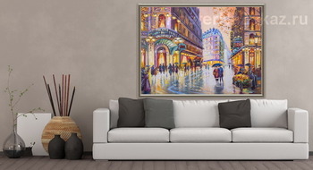 Модульная картина Старая Франция