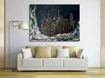 Модульная картина Атлантида