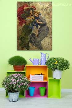 Модульная картина Дождливый день