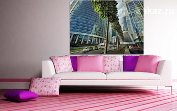 Модульная картина Сити Футуризм
