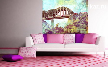 Модульная картина Ретро мост