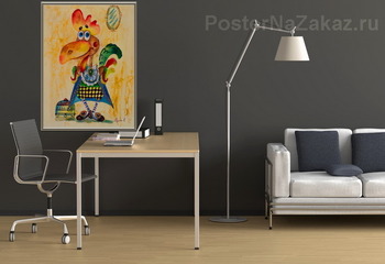 Модульная картина Год Петуха