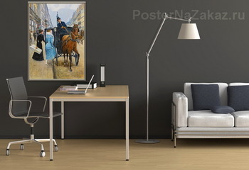 Модульная картина Торговая улица