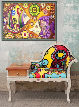 Модульная картина Рыбы