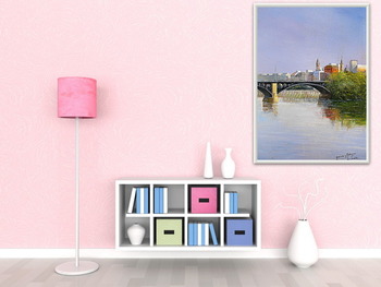 Модульная картина Мост в Севилье