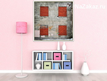 Модульная картина Урбанометрия. Геометрия цвета.
