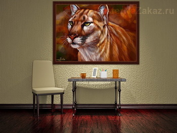 Модульная картина Пума