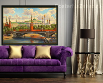 Модульная картина Москва, Кремль