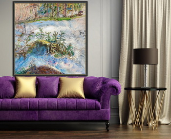 Модульная картина Зима