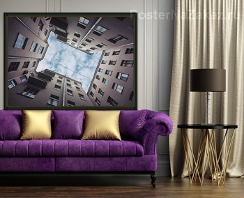 Модульная картина Небесный колодец